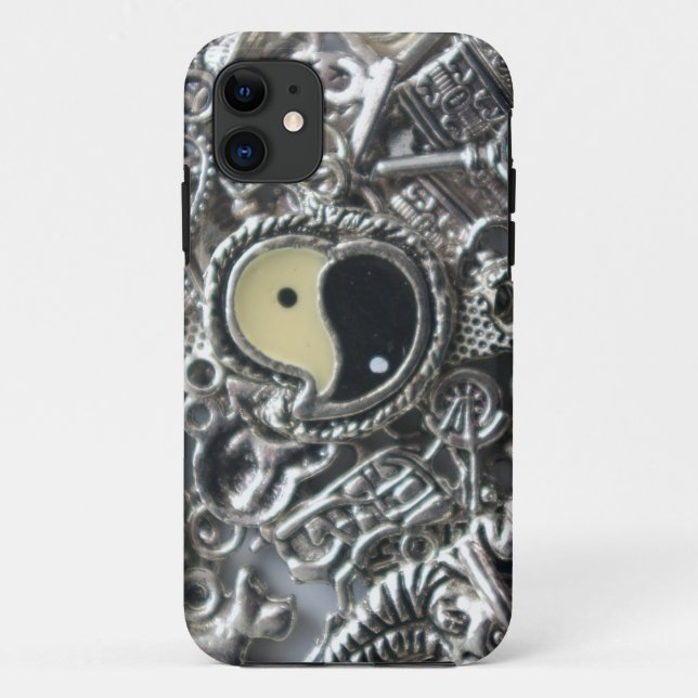 Ying Yang Glücksbringer Case-Mate iPhone Hülle (Rückseite)