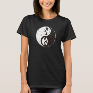 Ying Yang Japanisches Gleichgewicht Süße Slot-Schl T-Shirt