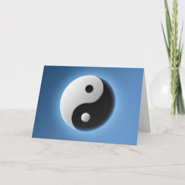 Ying Yang Karte (Vorderseite)