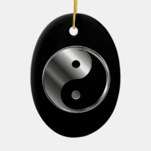 Ying Yang Keramikornament