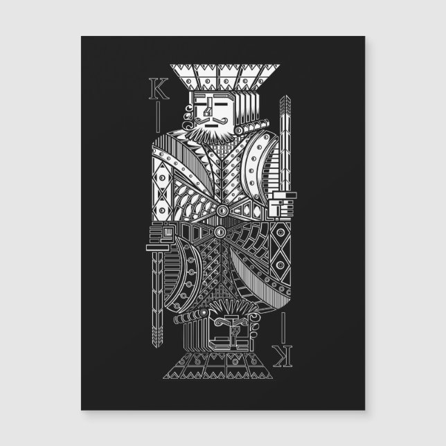 Ying Yang King Magnetkarte (Vorderseite)