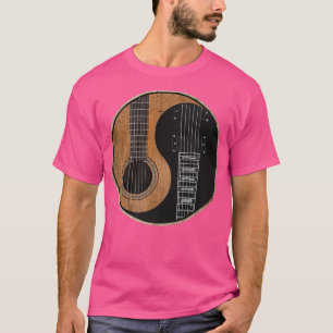 Ying Yang Plektrum Gitarrist Guitar Guita Lover T-Shirt