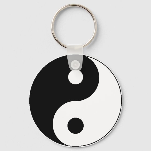 Ying Yang Schlüsselanhänger (Vorderseite)