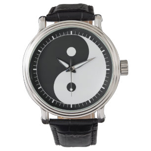 ying Yang-Symbol Armbanduhr
