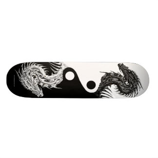 YING YANG TRIBAL DRAGON Skateboard