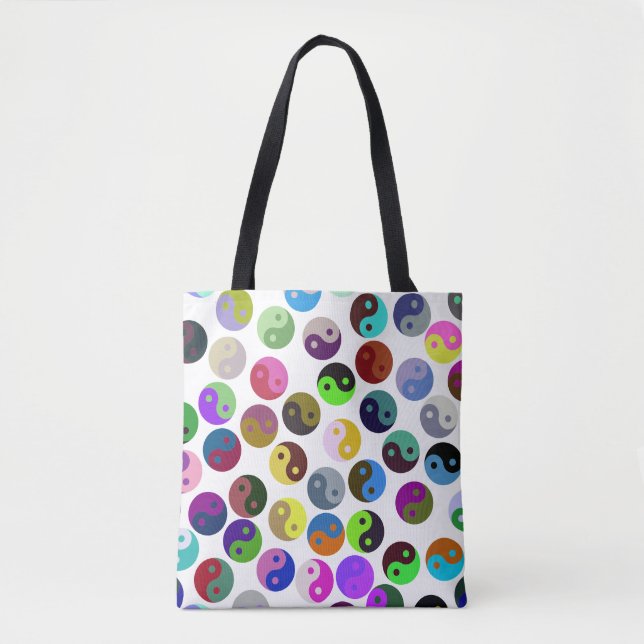 Ying Yang Yoga Fitness Sac fourre-tout (Devant)