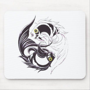 YingYang Koi Mousepad