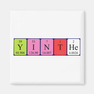 Yinthe Periodenmagnet Magnet