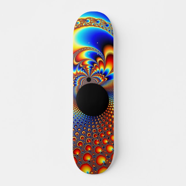 YinYang BigBang - Fraktal Skateboard (Vorne)