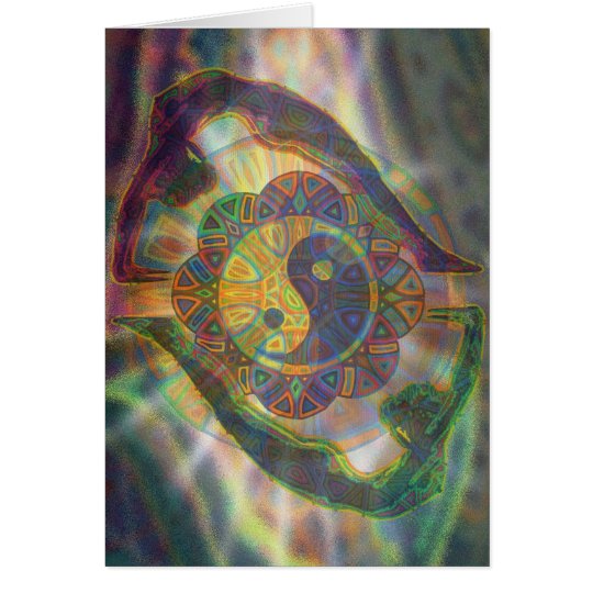 yinyang digital - 2012 as greeting card karte