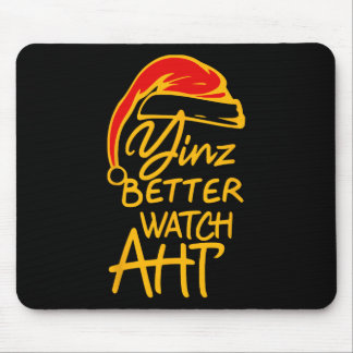 Yinzer Weihnachten Pittsburgh Santa Yinz besser au Mousepad