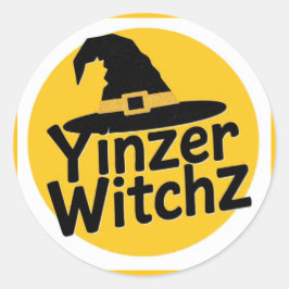 YinzerWitchz Runder Aufkleber