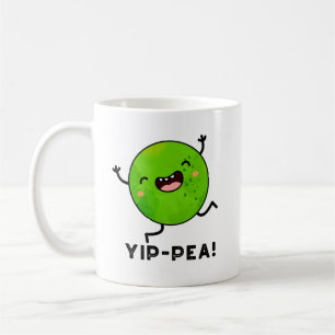 Yip-pea Happy Pea Pun Kaffeetasse