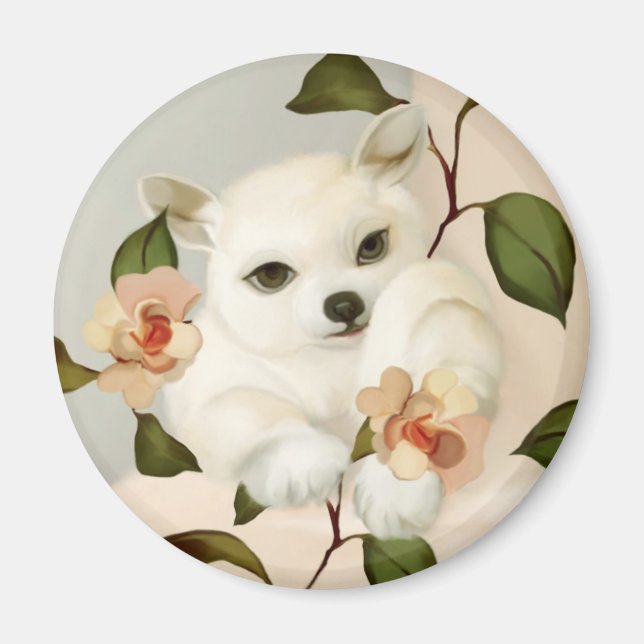 YIp-Welpe Magnet (Vorne)