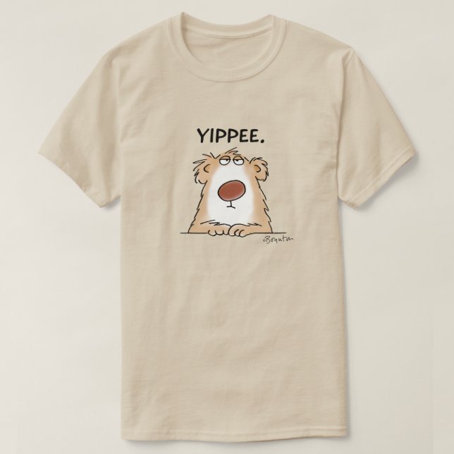 YIPPEE BEAR Sandra Boynton T-Shirt (Design vorne)