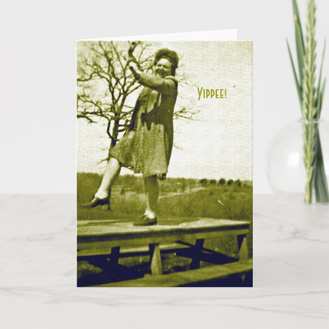 Yippee! Karte (Vorderseite)