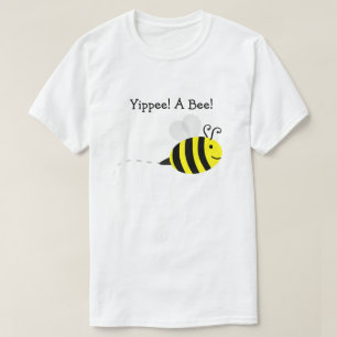"Yippee ! Une abeille !" T-shirt homme de sensibil