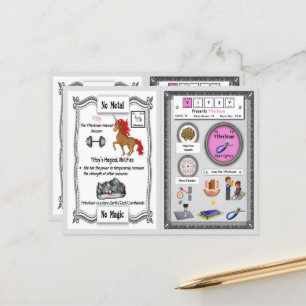 Yitzy - Ytterbium Horn Carte de jeu Unicorn