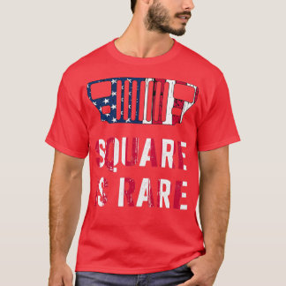 YJ Square: Selten weg 4WD Design  T-Shirt