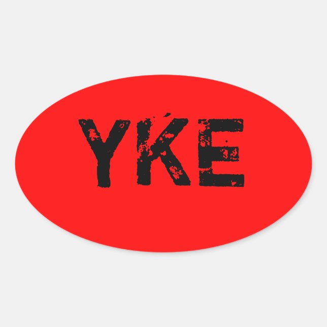 YKE - Sticker (Devant)