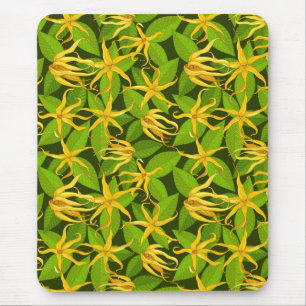Ylang Ylang exotische duftende Blumen Mousepad