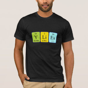Ylies Periodenname-Shirt T-Shirt