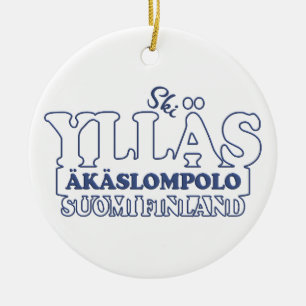 YLLÄS FINLAND-Ornament Keramik Ornament