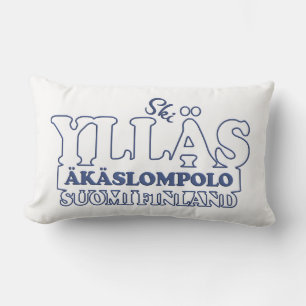 YLLÄS FINLAND Zollwerfer-Kissen Lendenkissen