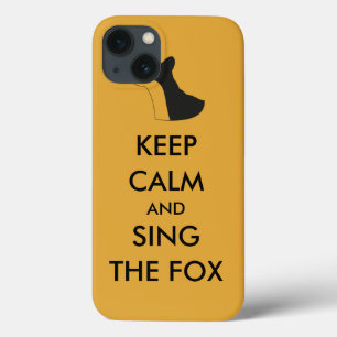 Ylvis Funny Behielt Ruhe und Sing Fox iPad Air Case-Mate iPhone Hülle