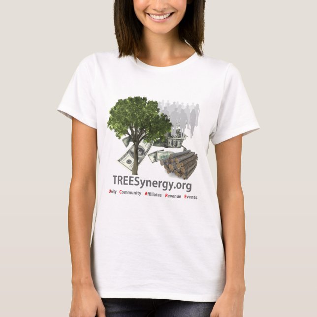Ynergy ARBRES - T-shirts - Gals (Devant)