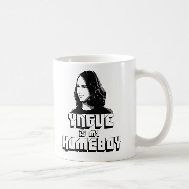 YNGVE IST MEIN HOMEBOY KAFFEETASSE (Rechts)
