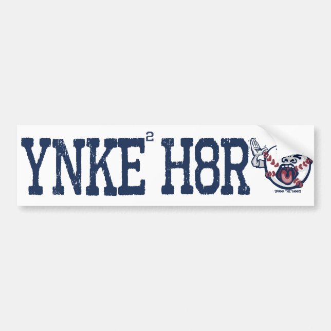 YNKEE H8R AUTOAUFKLEBER (Vorne)