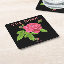 YNOTME DER ROSE Paper Untersetzer