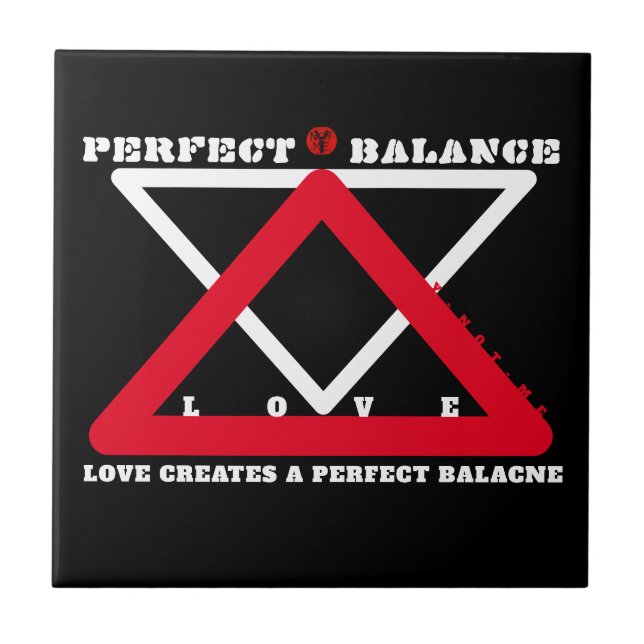 YNOTME PERFECT BALANCE 4b3 Keramikfliese  (Vorderseite)