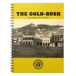 YNOTME THE GOLD-RUSH 3g Notizblock