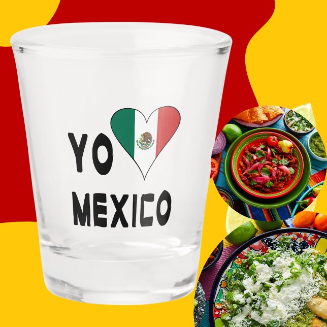 Yo Amo Mexico Schnapsglas (Von Creator hochgeladen)