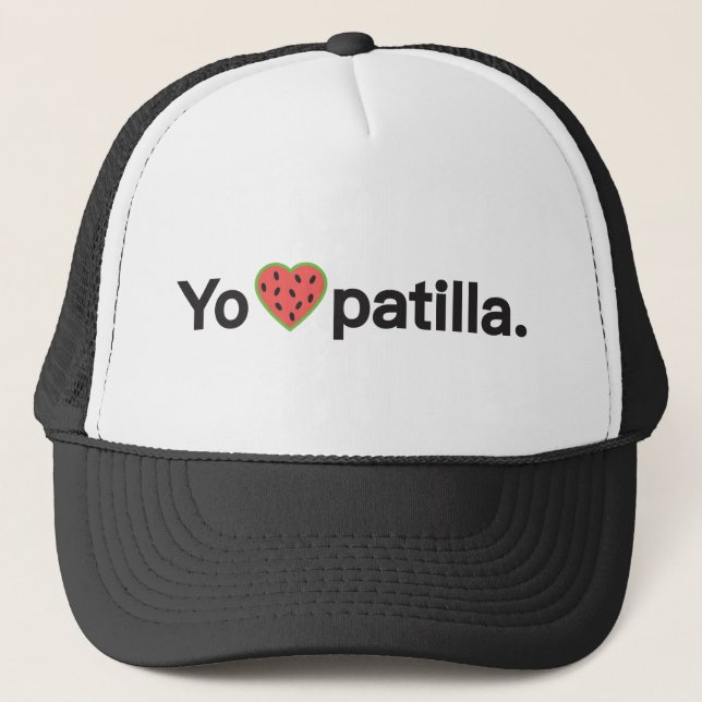 Yo Amo Patilla Truckerkappe (Vorderseite)