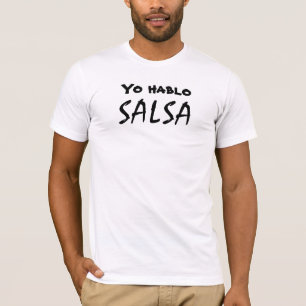 Yo Hablo Salsalustiger Salsa, der Dancewear T-Shirt