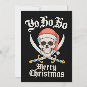 Yo Ho Ho Frohe Weihnachten Pirat Xmas Totenkopf Ur