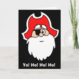 Yo ! Ho ! Ho ! Ho ! Carte de Christmas