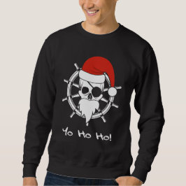 Yo Ho Ho Pirate Christmas Nautical Sweatshirt