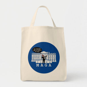 YO kommt Trump 2024 zurück Whitehouse ULTRA MAGA Tragetasche