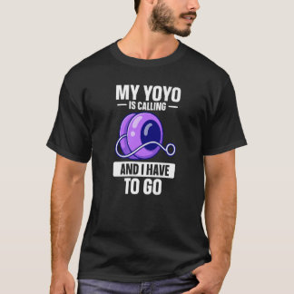 Yo, mein Yo-Yo ruft Premium an T-Shirt