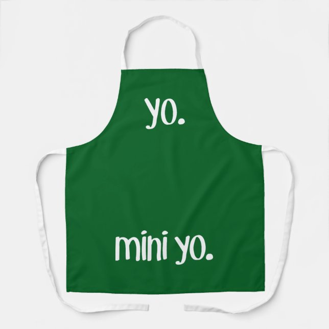 Yo & Mini Yo Schürze (Vorderseite)