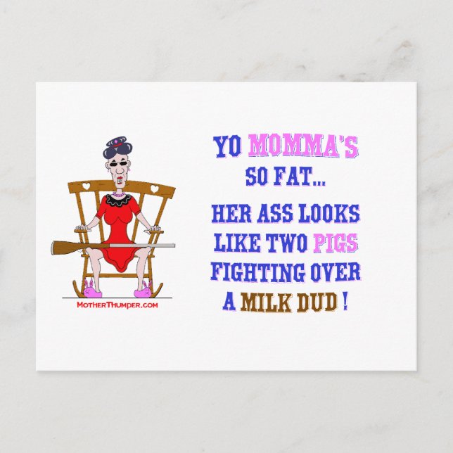 Yo Momma # 03 Postkarte (Vorderseite)