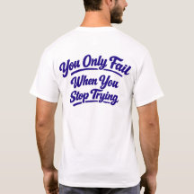 Yo only fail T-Shirt Atrás