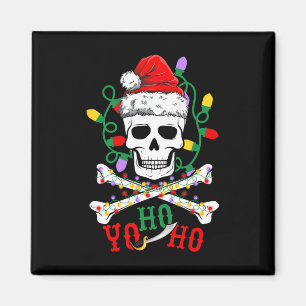 Yo S Ho Piratenboot Kreuzfahrt Xmas Totenkopf Kreu Magnet