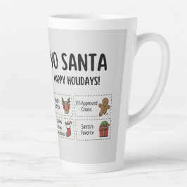 Yo Santa Funny Summer Christmas Tropical Holiday Milchtasse
