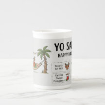 Yo Santa Funny Summer Christmas Tropical Holiday