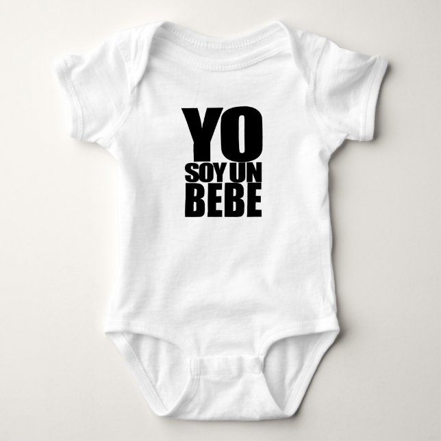 Yo Sojabohnenöl-UNO Bebe Baby Strampler (Vorderseite)